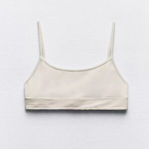 Zara - Sporty Cream Bikini